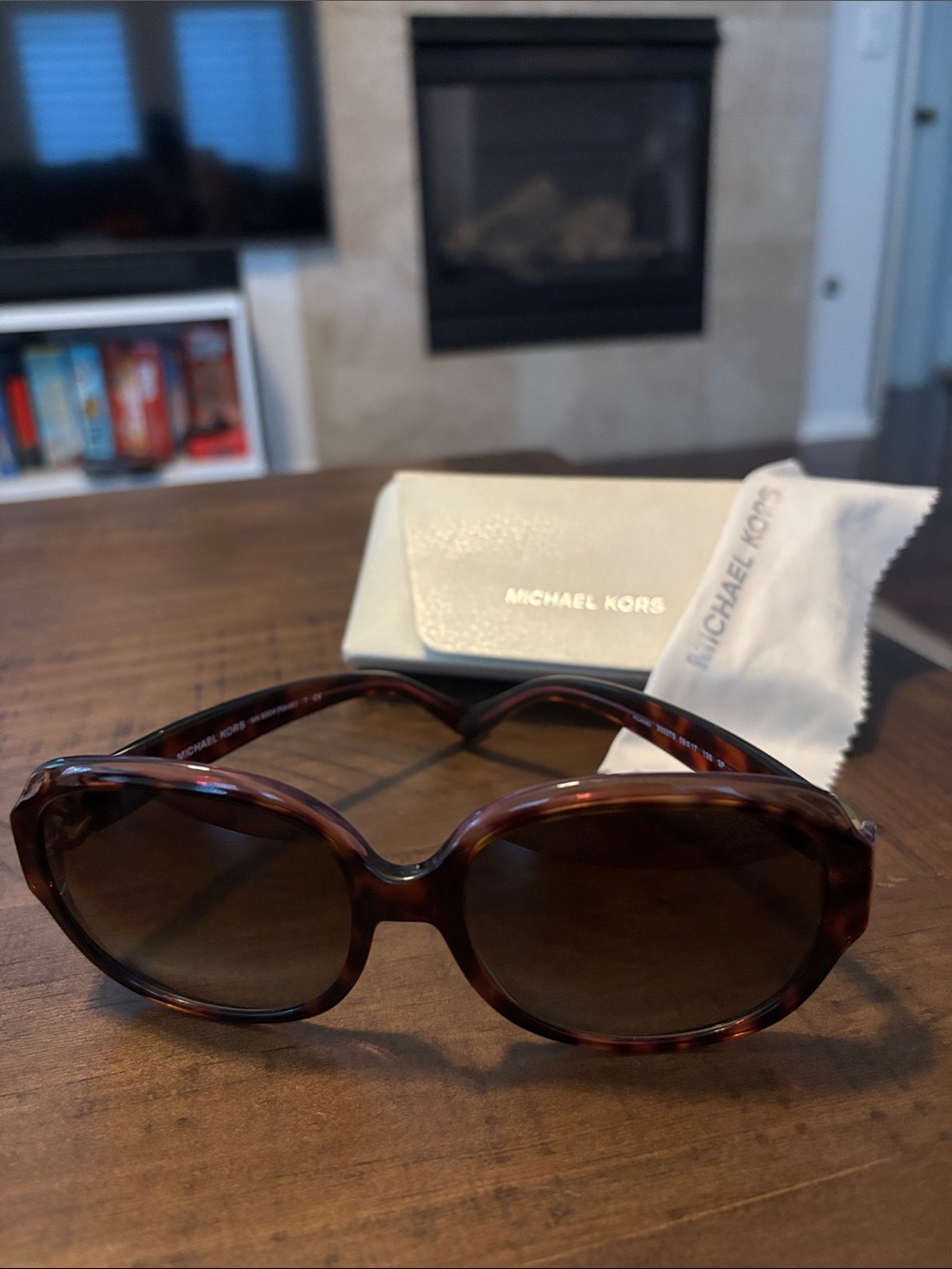 Michael Kors Women's Tortoiseshell Sunglasses - Brown Gradient Lenses